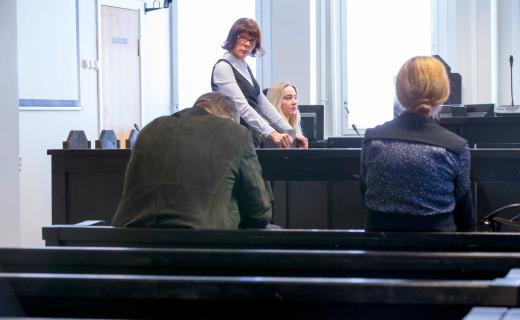 Prokurör Kristiina Savtšenkova kohtus (Foto Karin Kaljuläte, Ekspress Meedia)